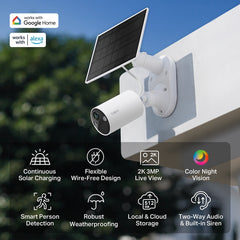 Tapo C410 KIT - Solar-Powered Security Camera Kit