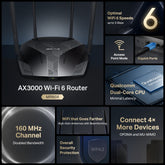 AX3000 Dual-Band Wi-Fi 6 Router
