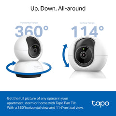TC72 - Pan/Tilt AI Home Security Wi-Fi Camera