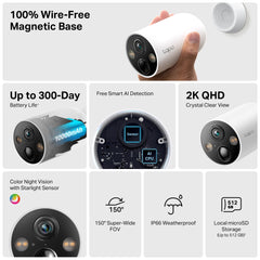 Tapo C425 - Smart Wire-Free Security Camera