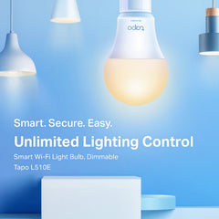 Tapo L510E - Smart Wi-Fi Light Bulb, Dimmable