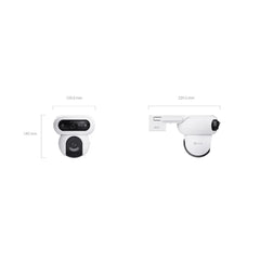 EZVIS HB90x Dual 4G Rotating Outdoor Camera with 2K+2K Resolution, Data SIM or Wi-Fi Compatible