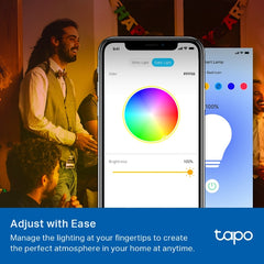 Tapo L530E - Smart Wi-Fi Light Bulb, Multicolor
