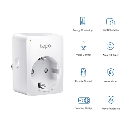Tapo P110(1-Pack) - Mini Smart Wi-Fi Socket, Energy Monitoring
