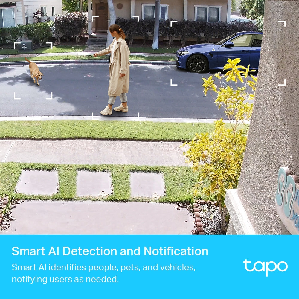 Tapo C400S2 - Smart Wire-Free Security Camera System, 2 Camera System