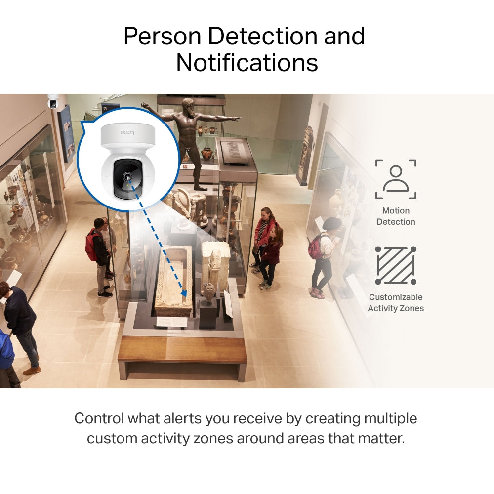 Tapo C212 - Pan/Tilt Home Security Wi-Fi Camera