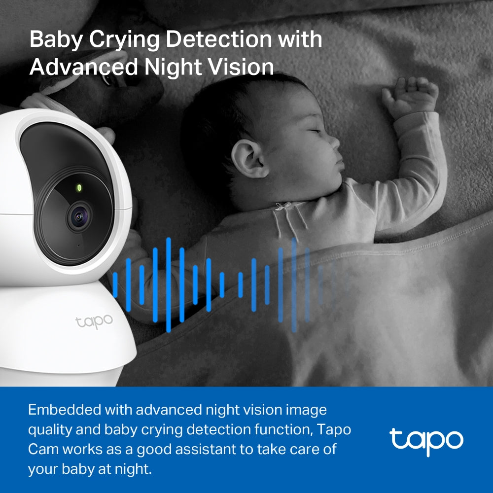 Tapo C200 - Pan/Tilt Home Security Wi-Fi Camera