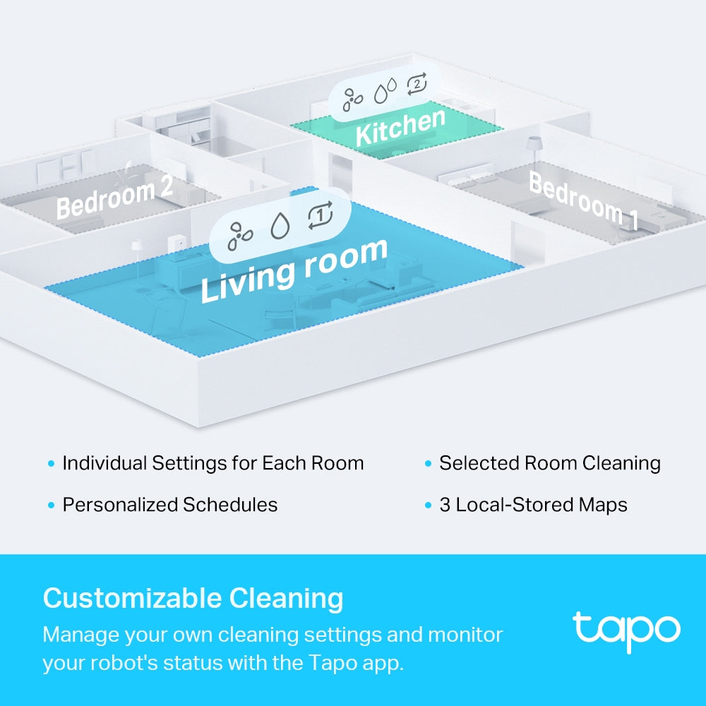 Tapo RV30 - Robot Vacuum Cleaner