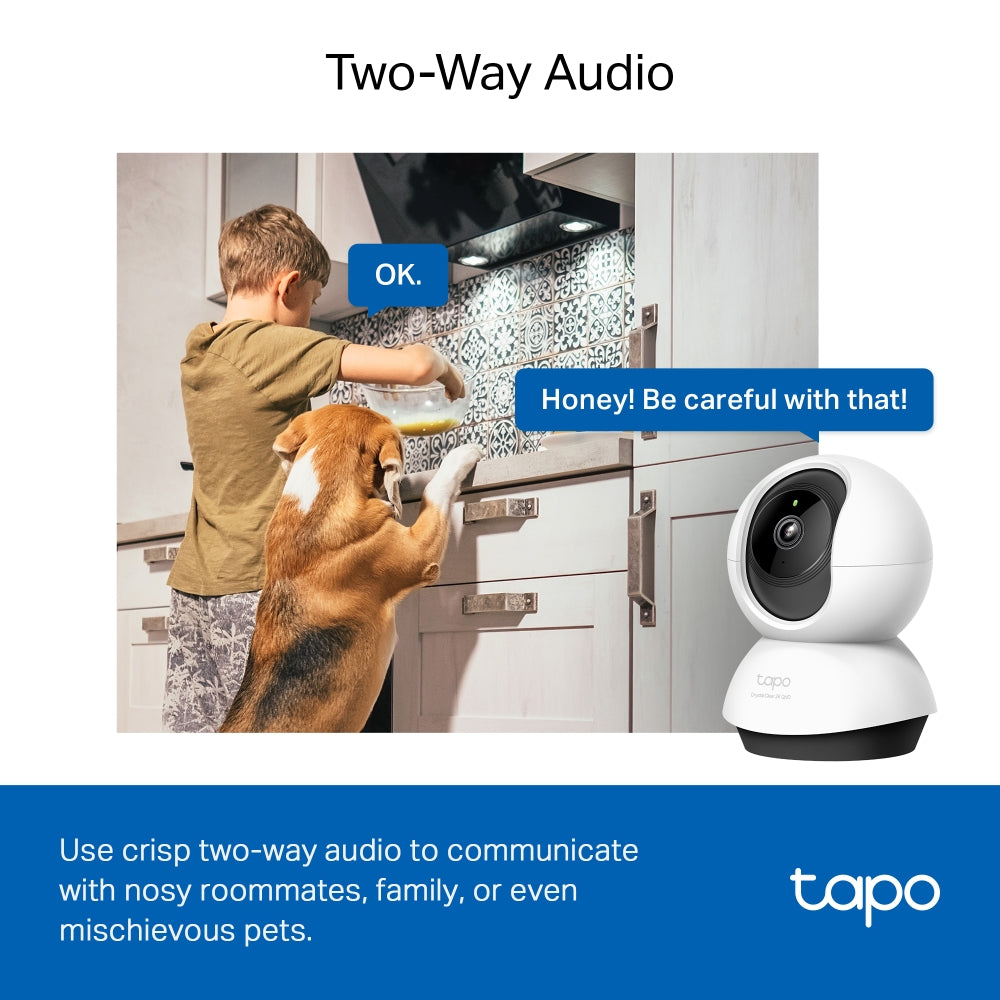 Tapo C220 - Pan/Tilt AI Home Security Wi-Fi Camera