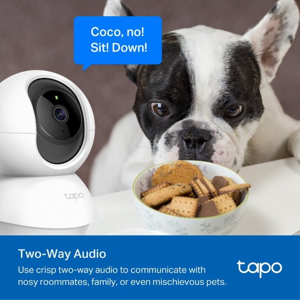 Tapo C200P2 - Pan/Tilt Home Security Wi-Fi Camera, 2-Pack