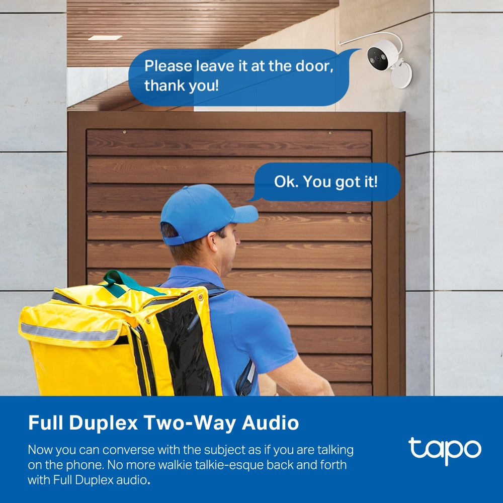 Tapo C120 - Indoor/Outdoor Home Security Wi-Fi Camera