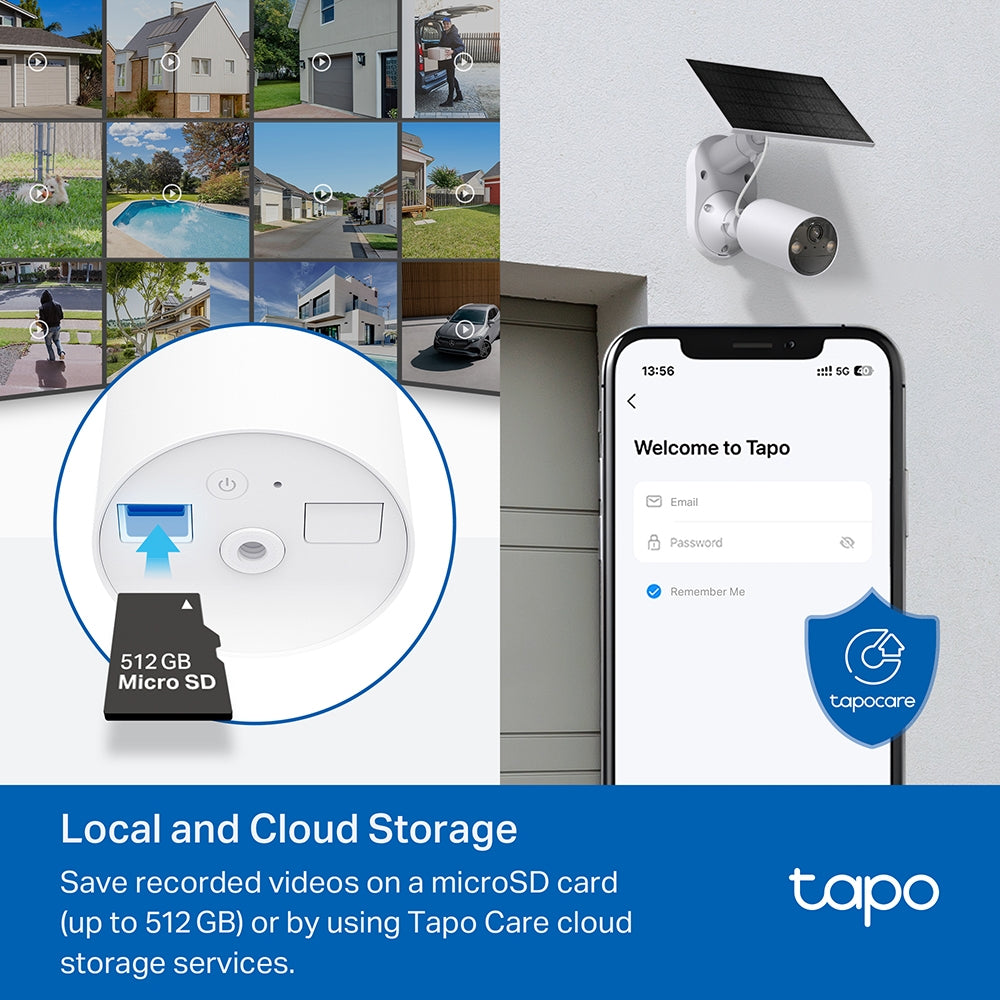 Tapo C410 KIT - Solar-Powered Security Camera Kit