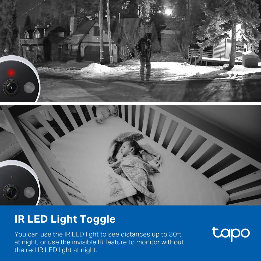 Tapo C120 - Indoor/Outdoor Home Security Wi-Fi Camera