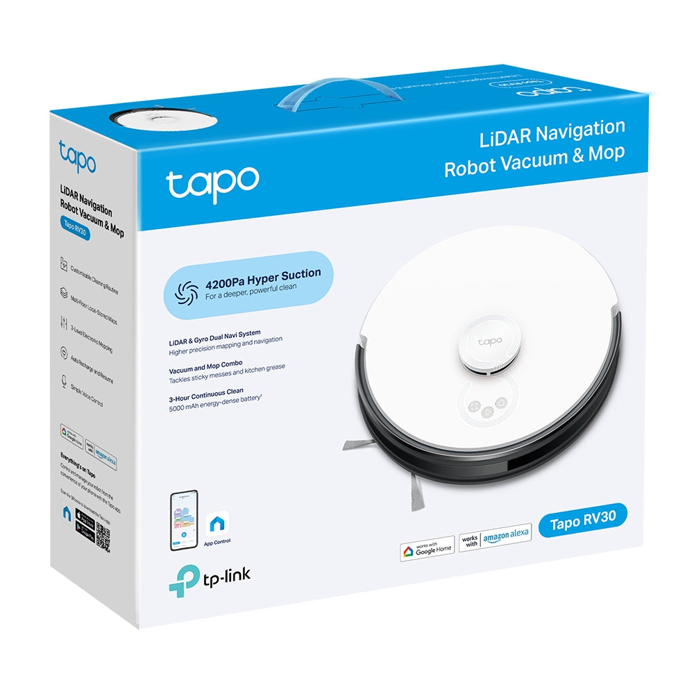 Tapo RV30 - Robot Vacuum Cleaner