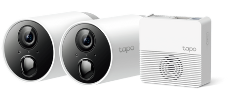 Tapo C400S2 - Smart Wire-Free Security Camera System, 2 Camera System