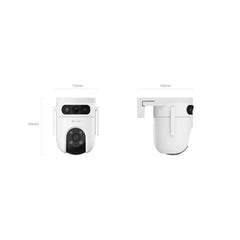 EZVIS H9c Dual 2K Wi-Fi Outdoor Camera