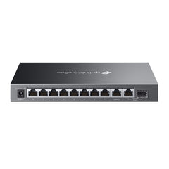 Omada 10-Port Gigabit Easy Managed Switch with 8-Port PoE+ ES210GP