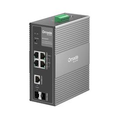 Omada 6-Port Gigabit Industrial Easy Managed Switch with 3-Port PoE+ and 1-Port PoE++