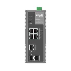Omada 6-Port Gigabit Industrial Easy Managed Switch with 3-Port PoE+ and 1-Port PoE++