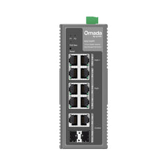 Omada 10-Port Gigabit Industrial Easy Managed Switch with 6-Port PoE+ and 2-Port PoE++