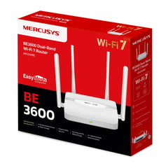 BE3600 Dual Band Wi-Fi 7 Router