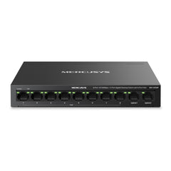 8-Port 10100 Mbps + 2-Port Gigabit Desktop Switch with 8-Port PoE+