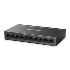 8-Port 10100 Mbps + 2-Port Gigabit Desktop Switch with 8-Port PoE+