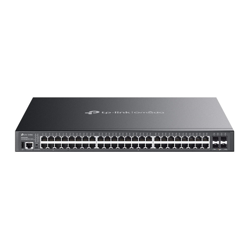 Omada 48-Port Gigabit Stackable Lite L3 Managed Switch with 4× 10G Slots SG5452X