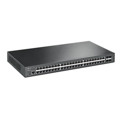 JetStream 48-Port Gigabit L2+ Managed Switch with 4 10GE SFP+ Slots