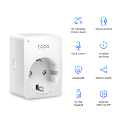 Mini Smart Wi-Fi Socket Tapo P100(1-pack)