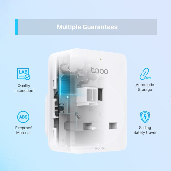 Tapo P100(2-pack) - Mini Smart Wi-Fi Socket