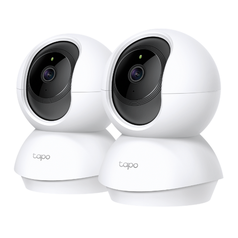 Tapo C200P2 - Pan/Tilt Home Security Wi-Fi Camera, 2-Pack