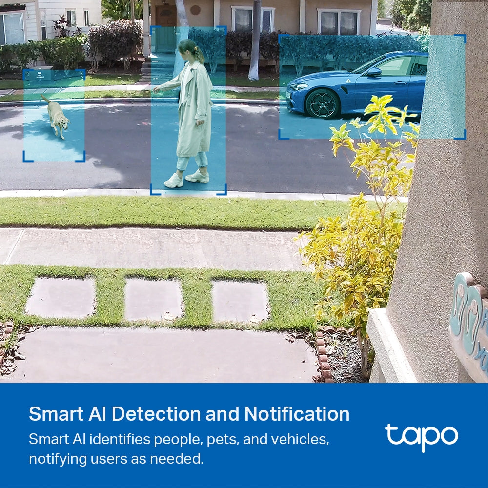 Tapo C420S1 - Smart Wire-Free Security Camera, 1 Camera System