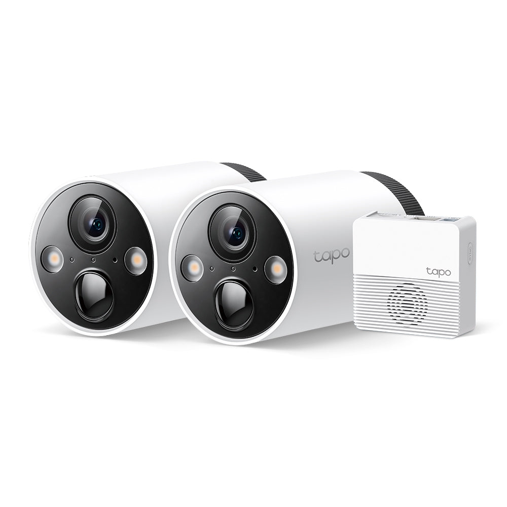 Tapo C420S2 - Smart Wire-Free Security Camera, 2 Camera System