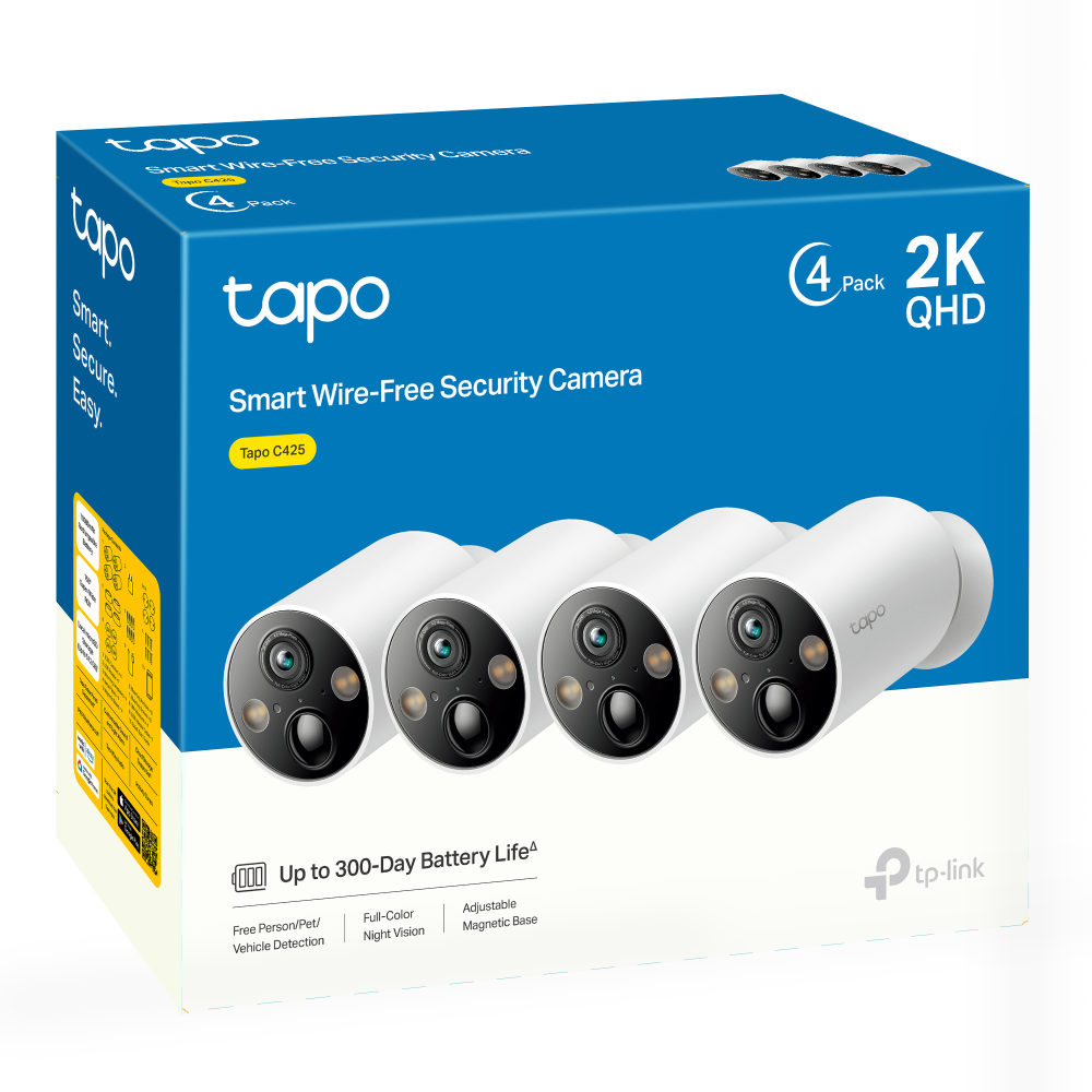 Tapo C425 - Smart Wire-Free Security Camera