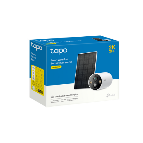Tapo C425 KIT - Solar-Powered Security Camera Kit