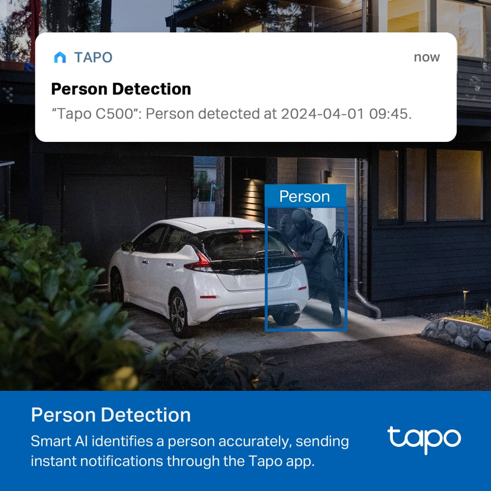 Tapo C500 - Outdoor Pan/Tilt Security Wi-Fi Camera