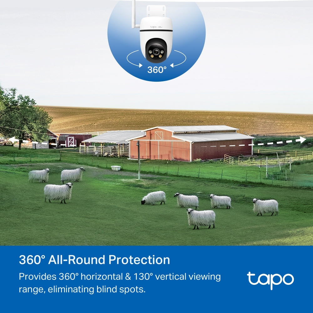 Tapo C501GW - Outdoor Pan/Tilt 4G LTE Camera