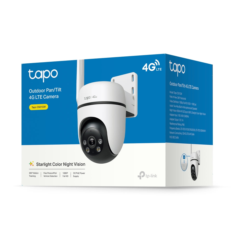 Tapo C501GW - Outdoor Pan/Tilt 4G LTE Camera