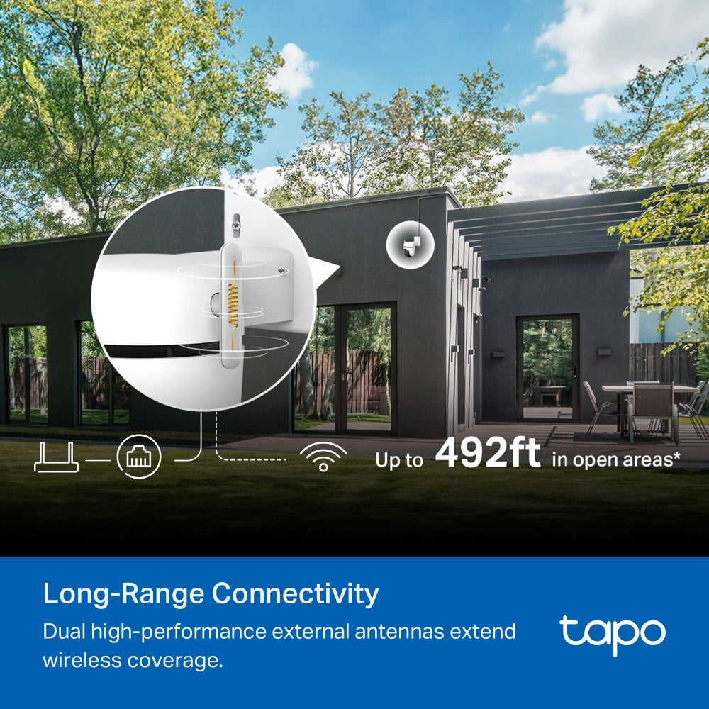 Tapo C530WS - Outdoor Pan/Tilt Security Wi-Fi Camera