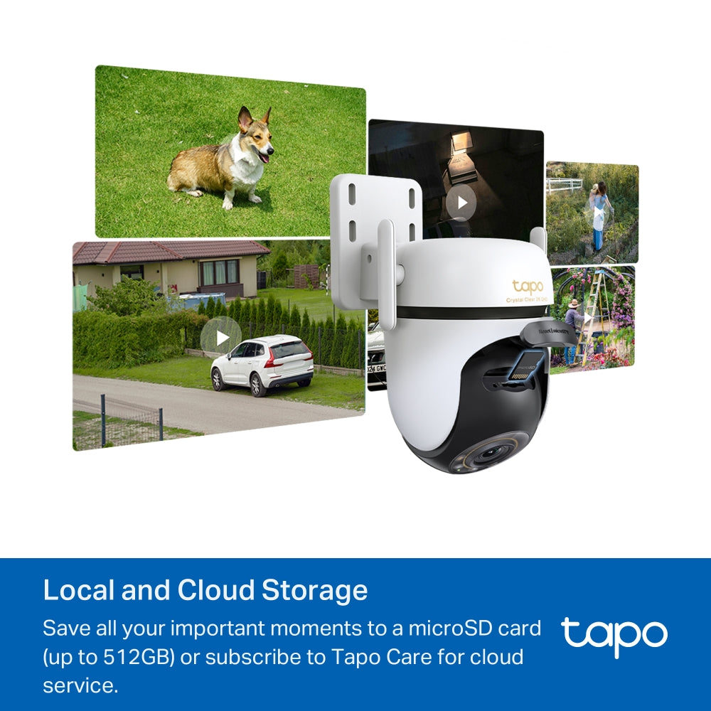 Tapo C530WS - Outdoor Pan/Tilt Security Wi-Fi Camera