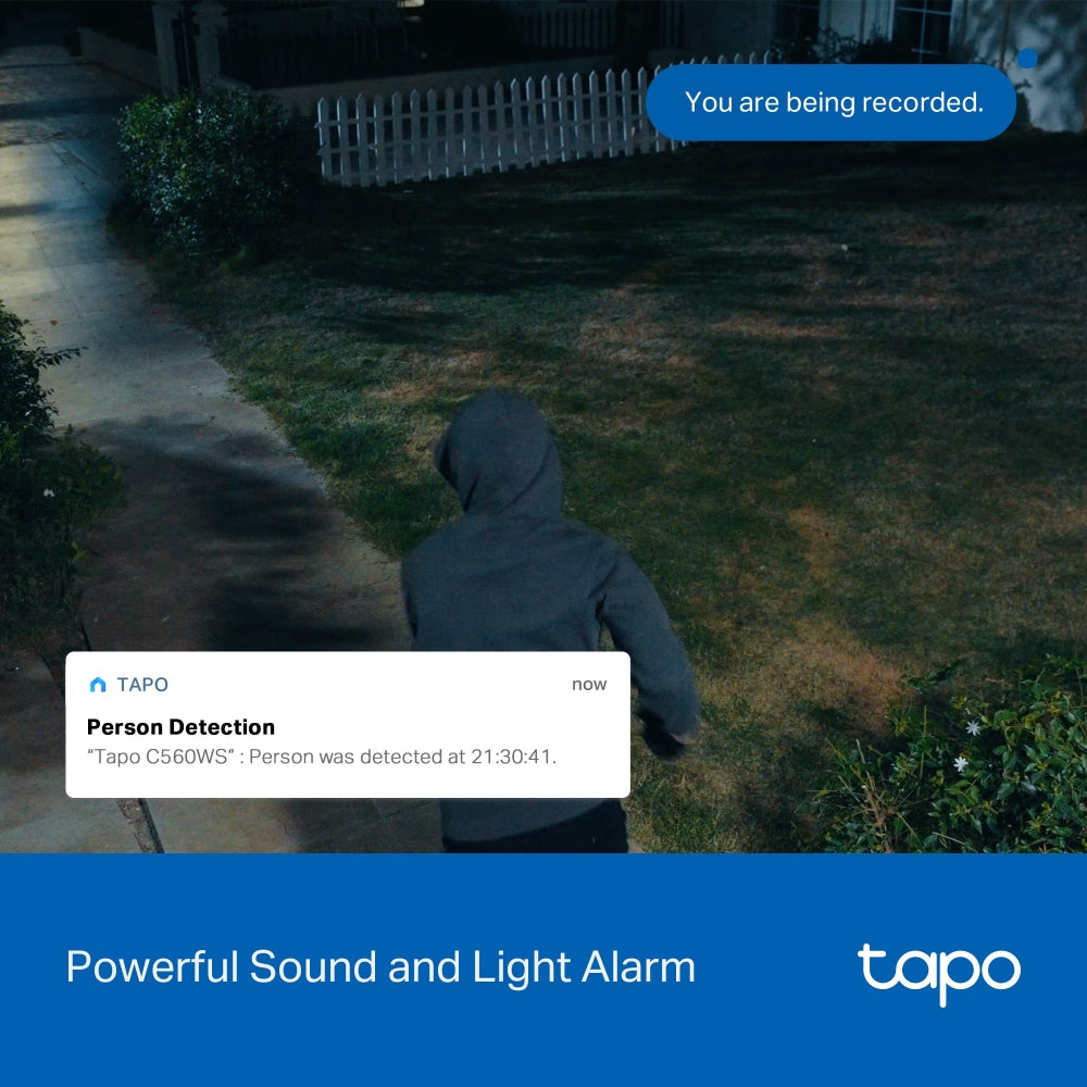 Tapo C560WS - Outdoor Pan/Tilt Security Wi-Fi Camera