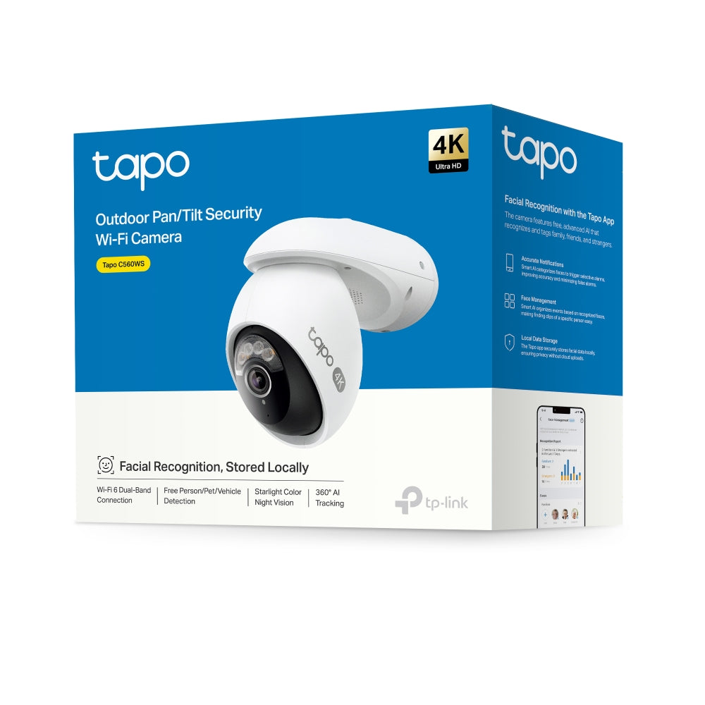 Tapo C560WS - Outdoor Pan/Tilt Security Wi-Fi Camera