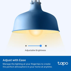 Tapo L510E - Smart Wi-Fi Light Bulb, Dimmable