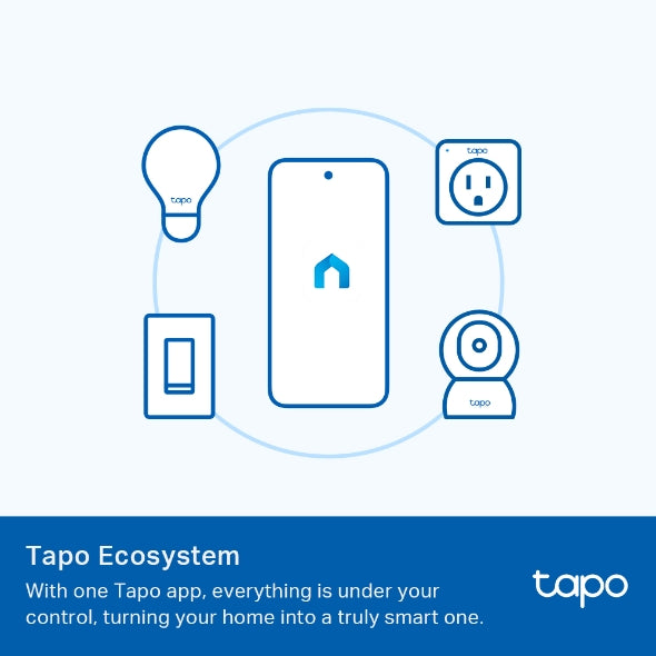 Tapo L510E - Smart Wi-Fi Light Bulb, Dimmable