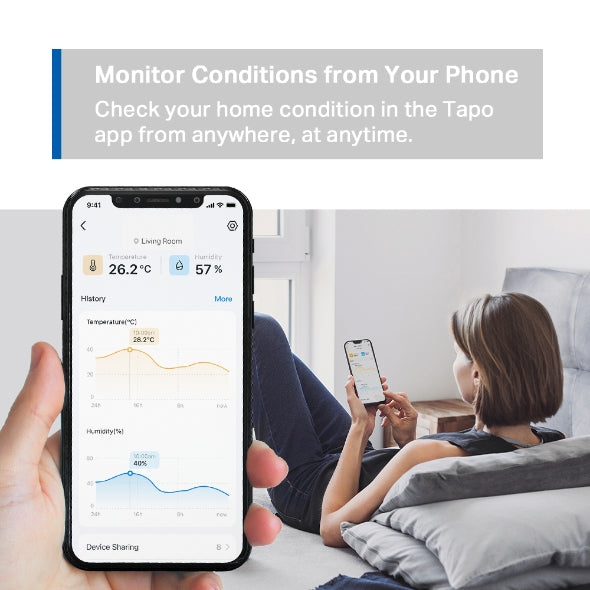 Tapo T315 - Smart Temperature and Humidity Monitor