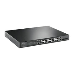 JetStream 24-Port Gigabit L2+ Managed Switch with 4 10GE SFP+ Slots